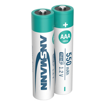 Akumulatory NiMH ANSMANN AAA/HR03 550mAh 1.2V - 2szt.