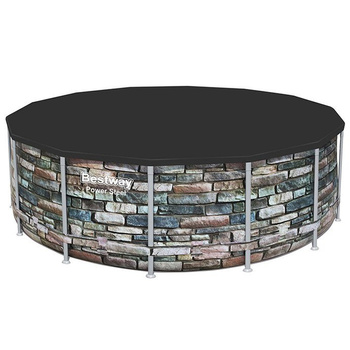 Basen stelażowy Bestway 4,27x1,22m kamień 56993