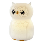 Lampka nocna ANSMANN silikonowa w kształcie sowy