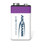 Akumulator Li-Ion ANSMANN E-Block 400mAh 9V USB-C