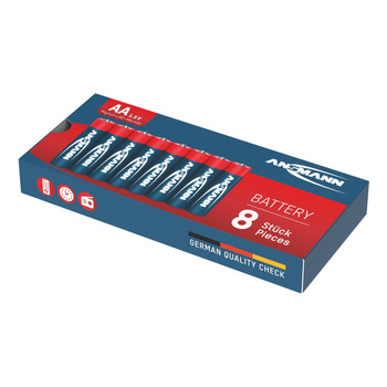 Baterie alkaliczne ANSMANN AA/LR6 1.5V - 8szt.