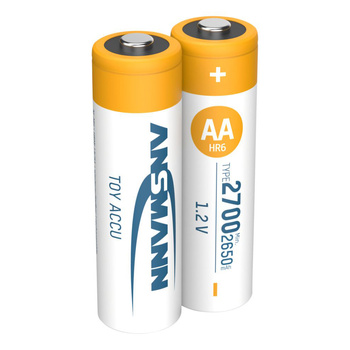Akumulatory NiMH ANSMANN AAA/HR03 1000mAh 1.2V - 2szt.