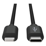 Kabel USB-C/Lightning ANSMANN 1.2m czarny