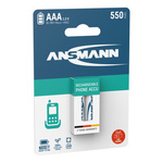 Akumulatory NiMH ANSMANN AAA/HR03 550mAh 1.2V - 2szt.