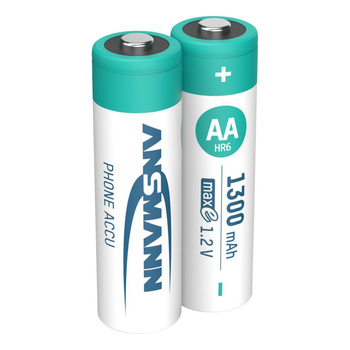 Akumulatory NiMH ANSMANN AA/HR6 1300mAh 1.2V - 2szt.
