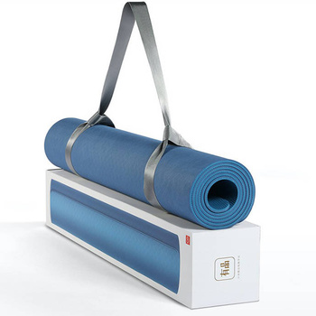 Mata do ćwiczeń Yunmai TPE Yoga Mat PRO Fitness szara