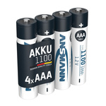Akumulatory NiMH ANSMANN AAA/HR03 1100mAh 1.2V - 4szt.