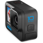 Kamera sportowa GoPro HERO10 Black - Waterproof Action Camera with Front LCD and Touch Rear Screens, 5.3K60 Ultra HD Video, 23MP Photos, 1080p Live Streaming, Webcam, Stabilization