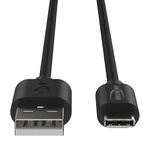 Kabel USB-A/USB-C ANSMANN 1m czarny