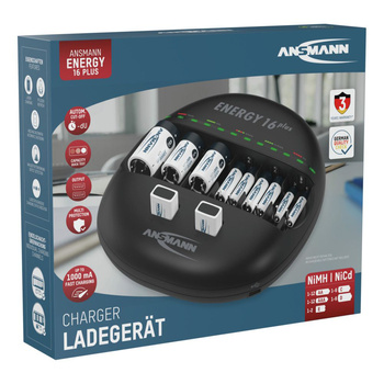 Ładowarka do akumulatorów ANSMANN Energy 16 plus