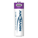 Akumulatory Li-Ion ANSMANN AA 2000mAh 1.5V USB-C - 4szt.