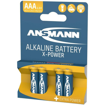 Baterie alkaliczne ANSMANN Premium X-Power AAA/LR03 1.5V - 4szt.