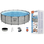Bestway Basen stelażowy Steel Pro MAX 18' x 48"/5.49m x 1.22m 5618Y