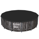 Basen stelażowy Bestway 4,27m x 1,07m 5614Z 10 w 1 (basen,pompa,filtr,węże,zaciski,sitko,drabinka,pokrywa,zaślepki,łatka,instrukcja)