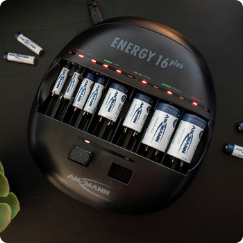 Ładowarka do akumulatorów ANSMANN Energy 16 plus
