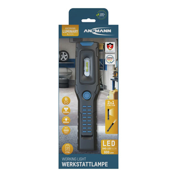 Lampka warsztatowa ANSMANN IL300R czarna