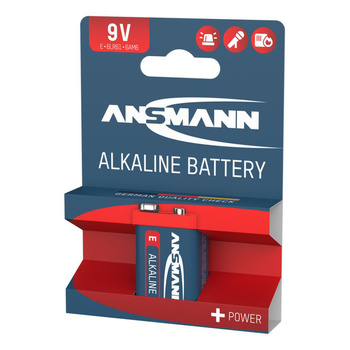 Bateria alkaliczna ANSMANN E/6LR61 9V