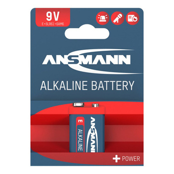 Bateria alkaliczna ANSMANN E/6LR61 9V