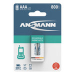Akumulatory NiMH ANSMANN AAA/HR03 800mAh 1.2V - 2szt.