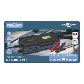 Ładowarka do akumulatotów ANSMANN BC 6-12V/6A