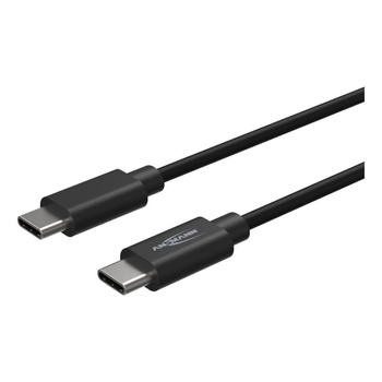 Kabel USB-C/USB-C ANSMANN 1.2m czarny