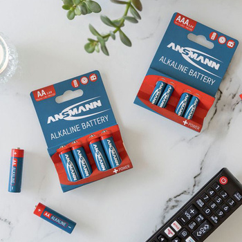 Baterie alkaliczne ANSMANN AA/LR6 1.5V - 4szt.