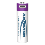 Akumulatory Li-Ion ANSMANN AA 2000mAh 1.5V USB-C - 4szt.