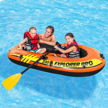 Ponton Intex Explorer Pro 200 Boat 58356NP Orange/Yellow