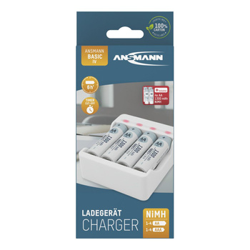 Ładowarka do akumulatorów ANSMANN Basic IV