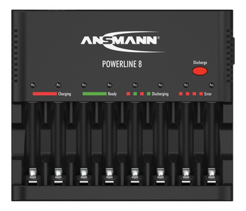 Ładowarka do akumulatorów ANSMANN Powerline 8