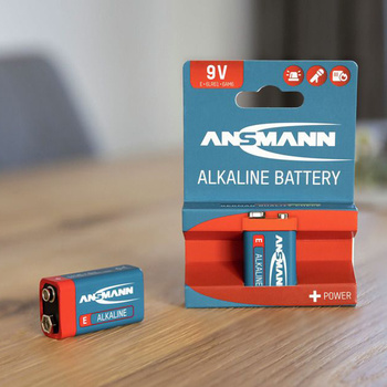 Bateria alkaliczna ANSMANN E/6LR61 9V