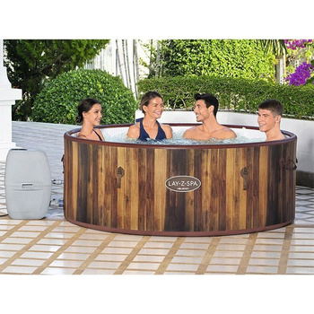 Bestway jacuzzi Lay-Z- SPA Helsinki z masażem i podgrzewaczem wody 5-7 osobowe 180x66 60025