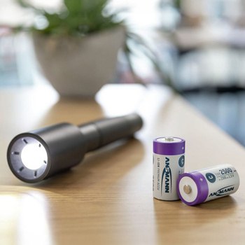 Akumulatory Li-Ion ANSMANN C 2500mAh 1.5V USB-C - 2szt.