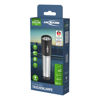 Latarka LED ANSMANN 70B czarna