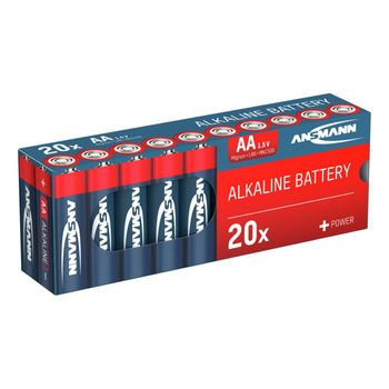 Baterie alkaliczne ANSMANN AA/LR6 1.5V - 20szt.