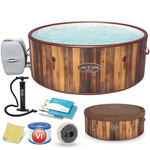 Bestway jacuzzi Lay-Z- SPA Helsinki z masażem i podgrzewaczem wody 5-7 osobowe 180x66 60025