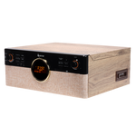 Miniwieża Denver MRD-180 z gramofonem i radio DAB+/FM drewniana