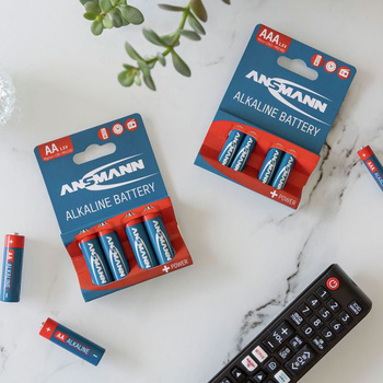 Baterie alkaliczne ANSMANN AAA/LR03 1.5V - 4szt.