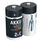 Akumulatory NiMH ANSMANN C/HR14 4500mAh 1.2V - 2szt.