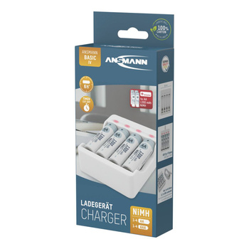Ładowarka do akumulatorów ANSMANN Basic IV