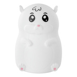 Lampka nocna ANSMANN silikonowa w kształcie chomika