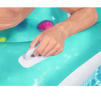 Bestway Materac do pływania Double Designer Lounge 7'4" x 68.5"/2.24m x 1.74m 43045