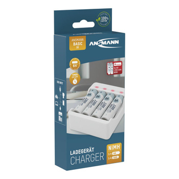 Ładowarka do akumulatorów ANSMANN Basic IV