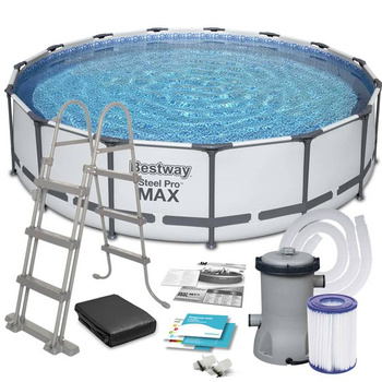 Bestway Basen stelażowy Steel Pro MAX 15' x 42"/4.57m x 1.07m 56488