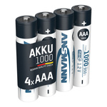 Akumulatory NiMH ANSMANN AAA/HR03 1000mAh 1.2V - 4szt.