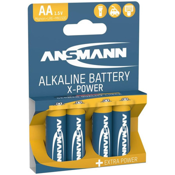 Baterie alkaliczne ANSMANN Premium X-Power AA/LR6 1.5V - 4szt.