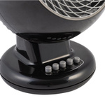 Cyrkulator Wentylator biurkowy Woozoo PCF-M15, 15cm, 3 prędkości, ruchoma głowica, 32W, czarny