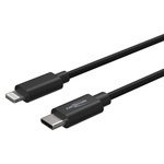 Kabel USB-C/Lightning ANSMANN 1.2m czarny