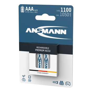 Akumulatory NiMH ANSMANN AAA/HR03 1100mAh 1.2V - 4szt.