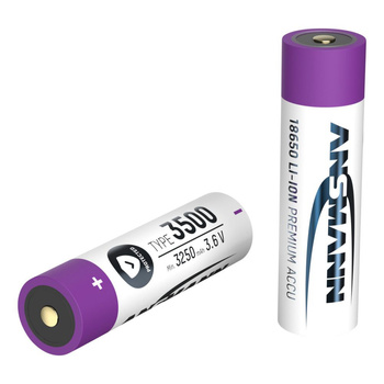 Akumulator Li-Ion ANSMANN 18650 3500mAh 3.6V